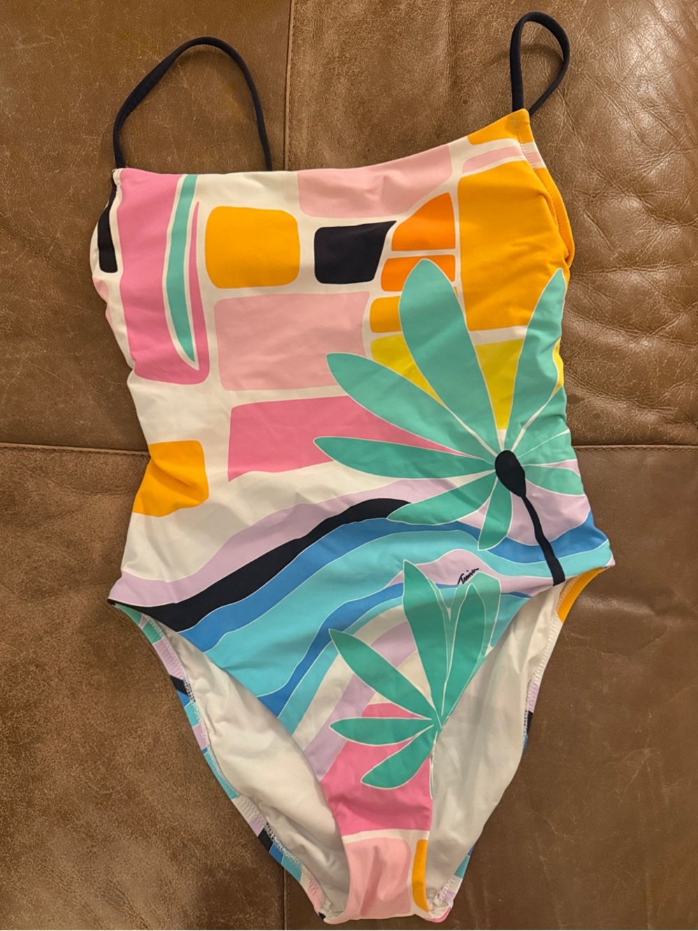 Women’s Trina Turk Colorful Floral One-Piece Swimsuit - Multi